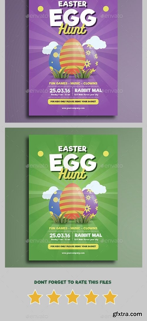 GraphicRiver - Easter Flyer Vol 03 15163814