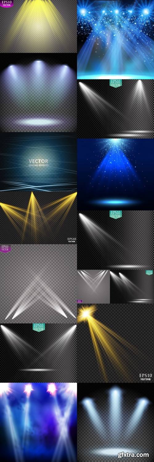 Vector Spotlights - Light Effects