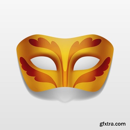 Collection carnival mask super hero pattern is an example of drawing clothes vector image 24 EPS