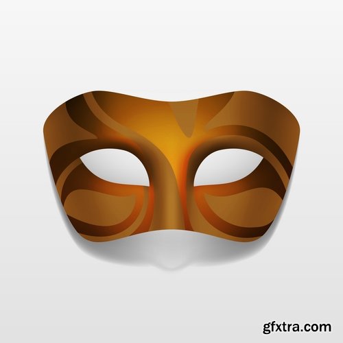 Collection carnival mask super hero pattern is an example of drawing clothes vector image 24 EPS