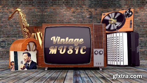 Videohive Vintage Music Opener 19167072