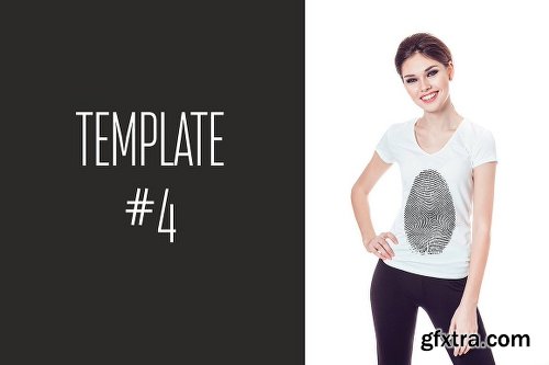 CreativeMarket T-Shirt Mock-Up Vol.3 2017 1251117