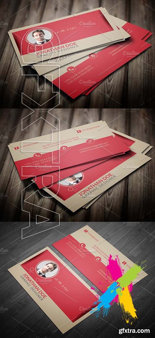 CM - Restaurant Business Card 1287840