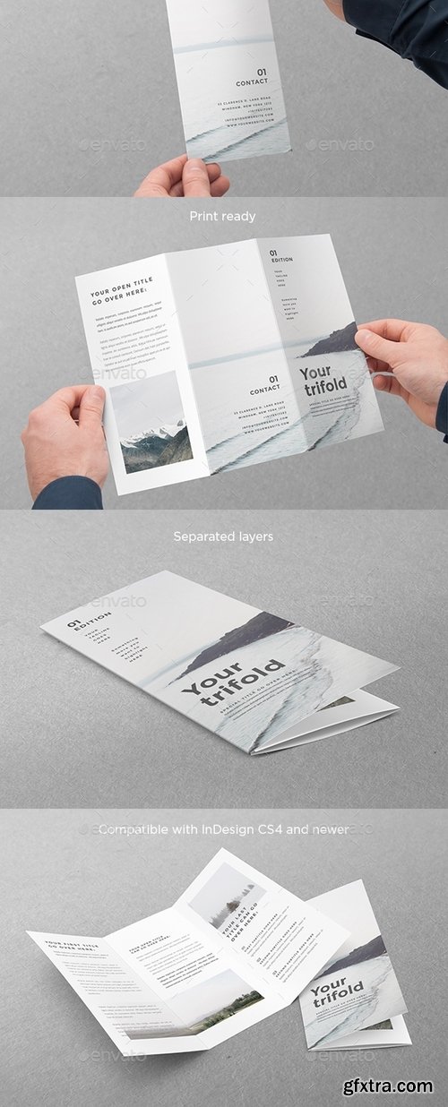 GraphicRiver - Simple Minimal Trifold 17604343