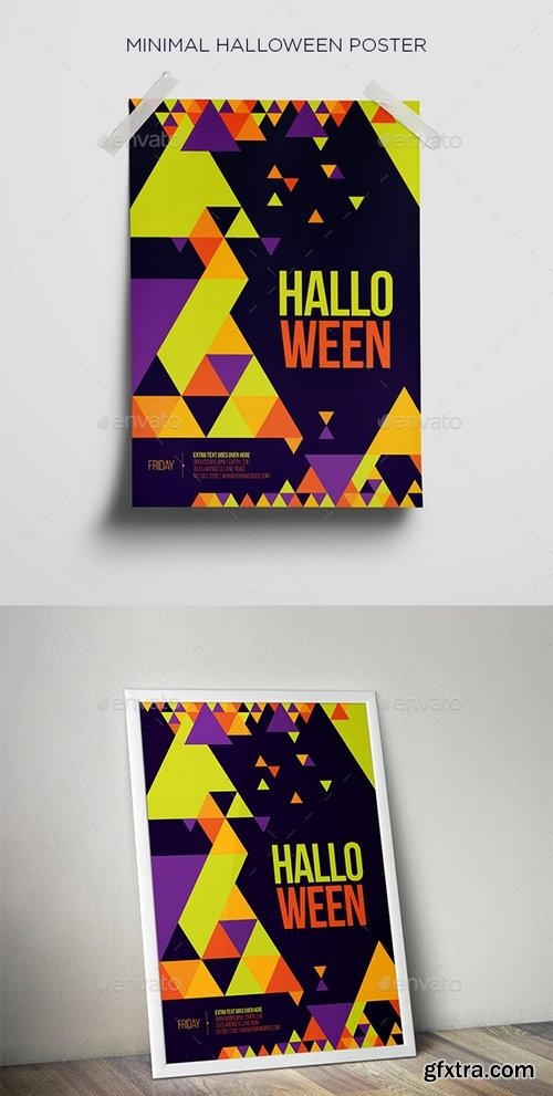 GraphicRiver - Minimal Halloween Poster 18047822