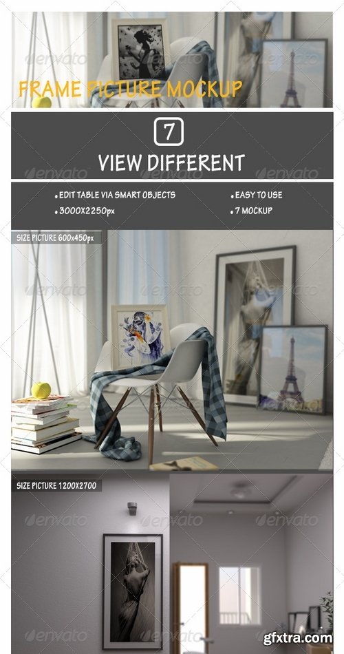 GraphicRiver - Frame Picture Mockup 7264300