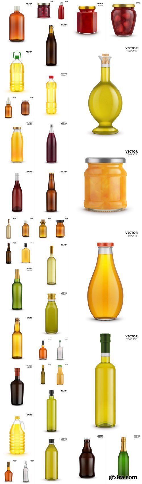 Bottle Mockup - 40 Vector