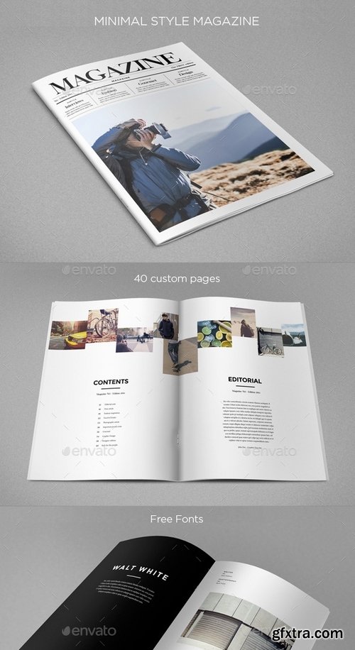 GraphicRiver - Minimal Style Magazine 8933496