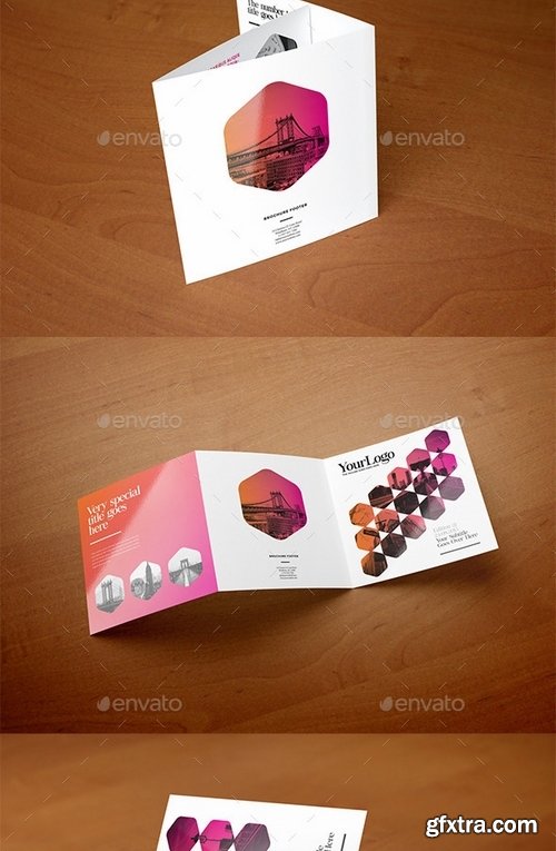 GraphicRiver - Square Minimal Modern Clean Trifold 11391592