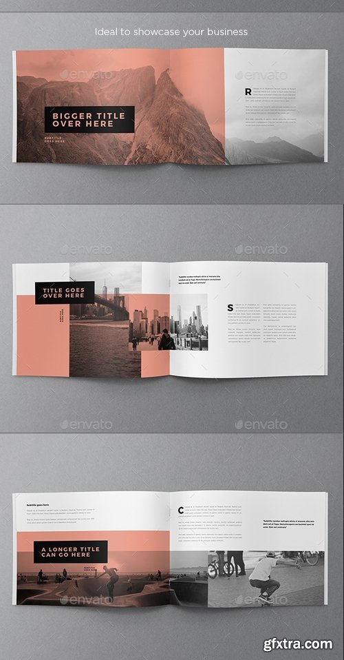 GraphicRiver - Minimal White Simple Brochure 17518923