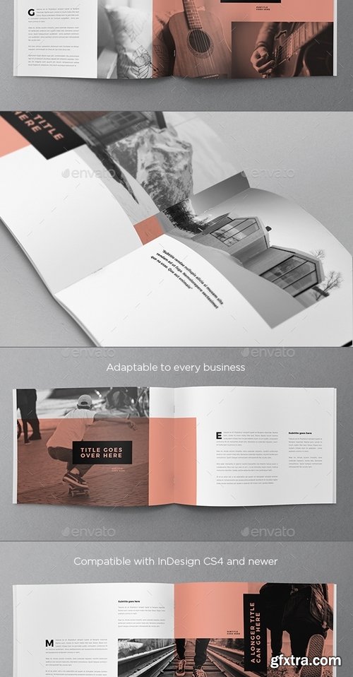 GraphicRiver - Minimal White Simple Brochure 17518923