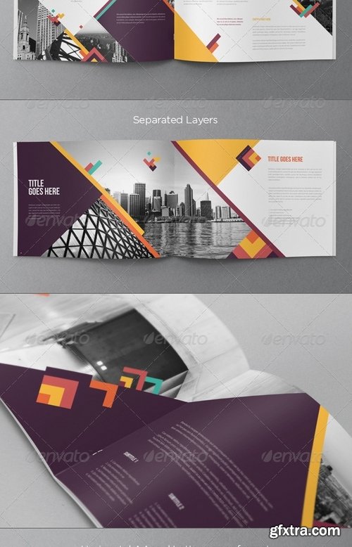 GraphicRiver - Colorful Pattern Brochure 7999677