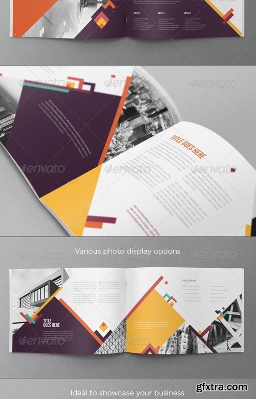 GraphicRiver - Colorful Pattern Brochure 7999677