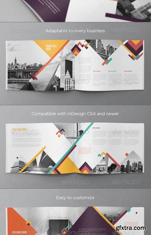 GraphicRiver - Colorful Pattern Brochure 7999677