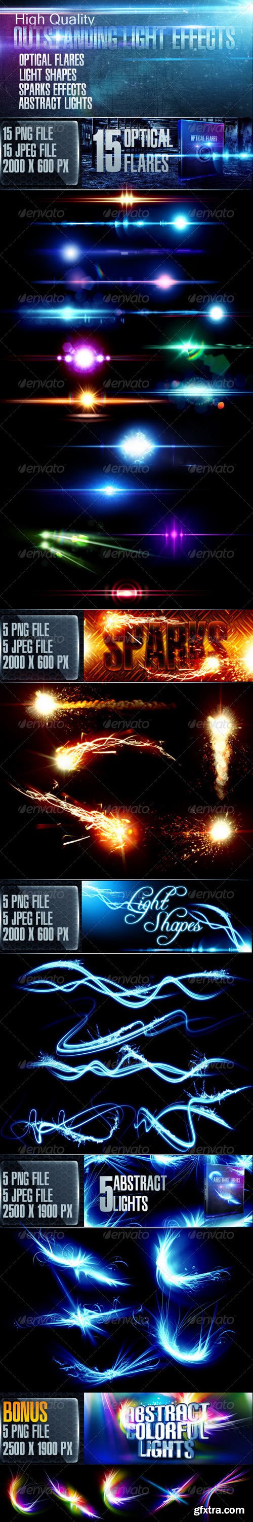 GraphicRiver - Outstanding Light Effects 406721