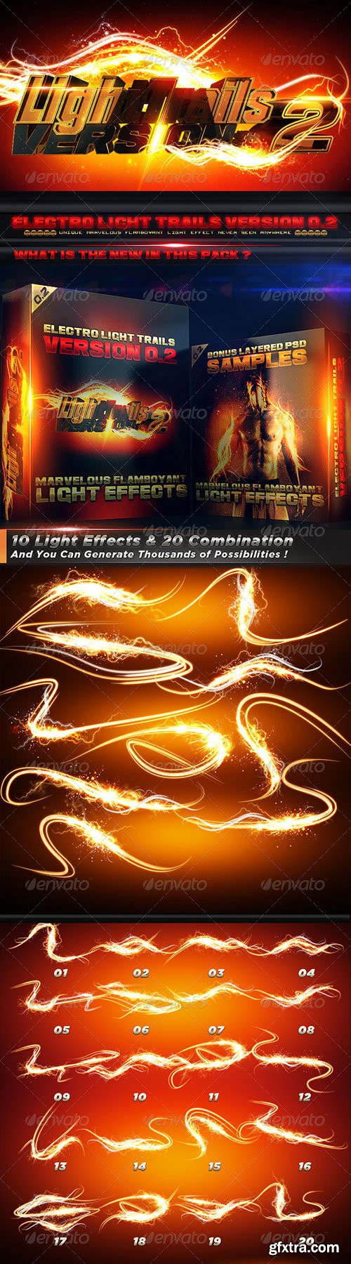 GraphicRiver - Electro Light Trails V0.2 3692826