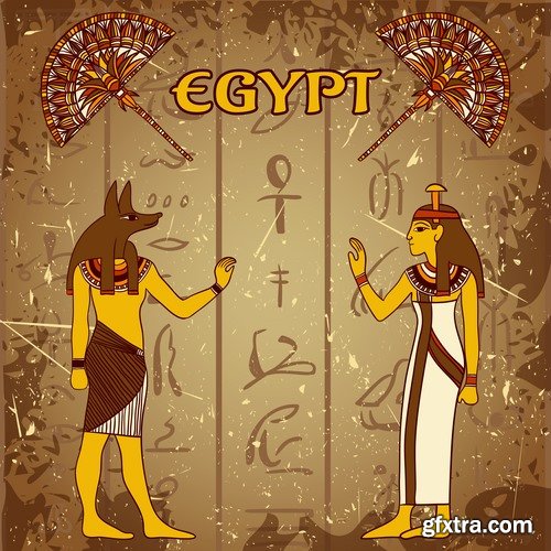 Collection of pharaoh egypt background is the icon 24 EPS