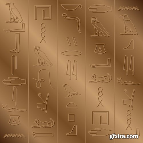 Collection of pharaoh egypt background is the icon 24 EPS