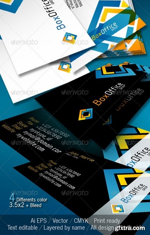 GraphicRiver - BoxOffice Official Business Card 551645