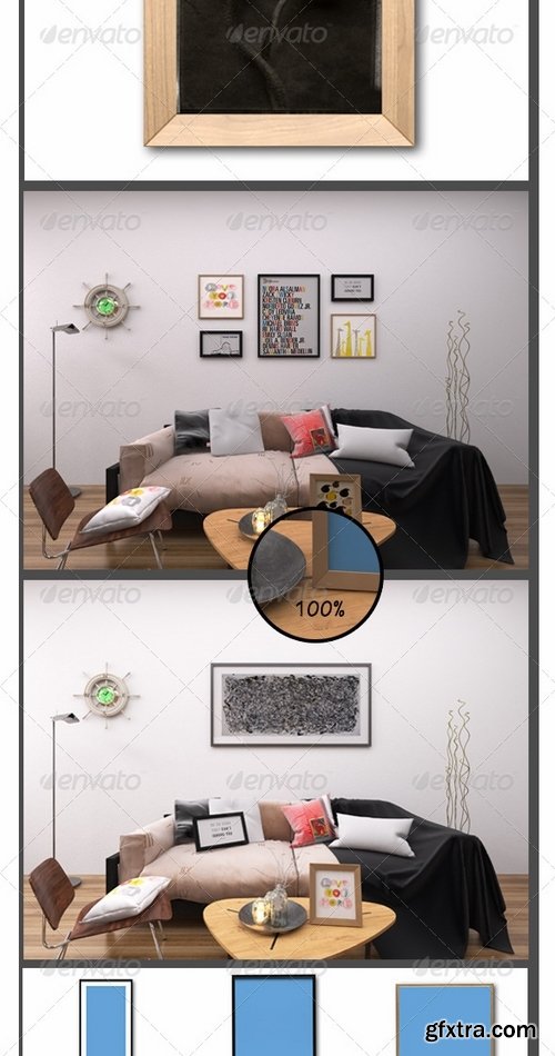 GraphicRiver - Frame Picture Mockup Vol2 7272448