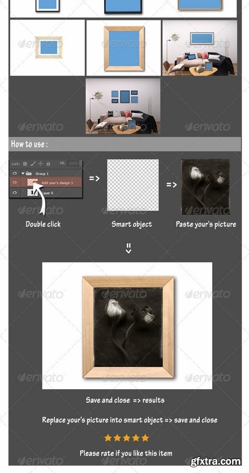 GraphicRiver - Frame Picture Mockup Vol2 7272448