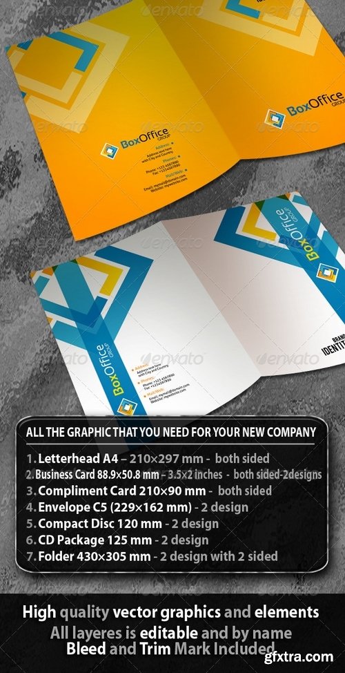 GraphicRiver - BoxOffice Business Corporate ID Pack + Logo 1504660