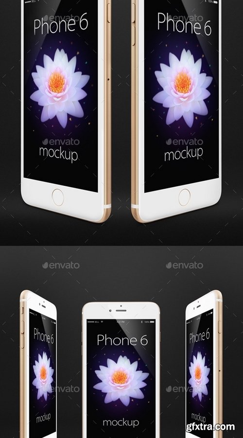 GraphicRiver - Phone 6 Premium Photorealistic Responsive Mockups 12497748