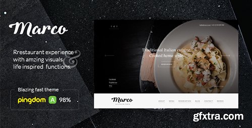 ThemeForest - Marco v1.0.1 - Modern Restaurant WordPress Theme - 19268404