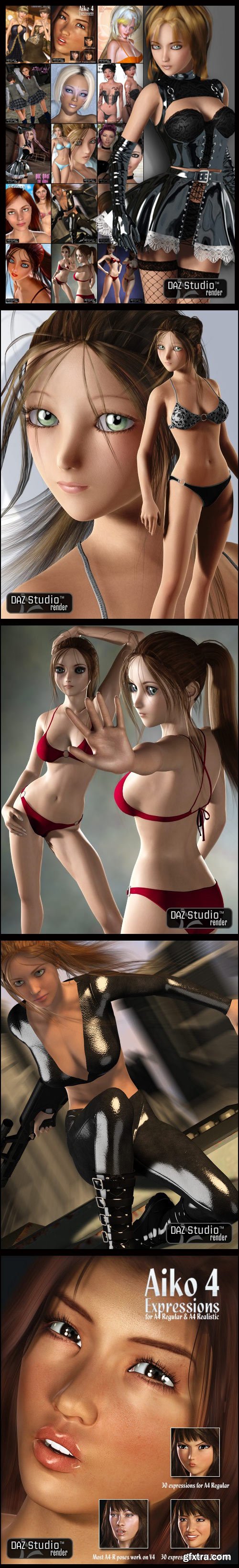 DAZ3D - Aiko 4 Pro Bundle 6229