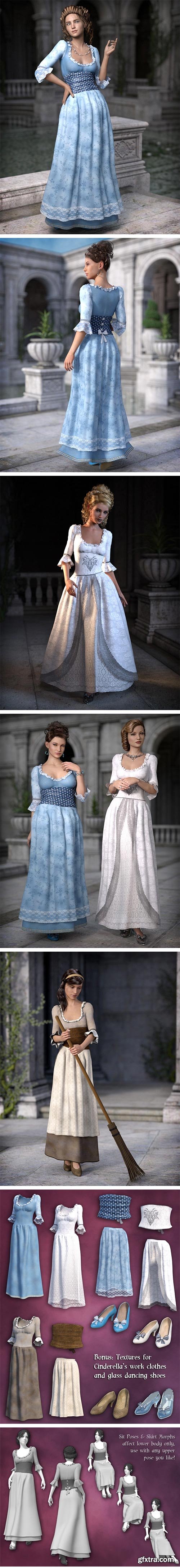 DAZ3D - Fairytale Princess for Genesis 3 Female(s) 24395