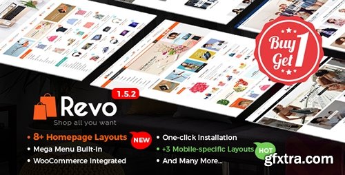 ThemeForest - Revo v1.5.2 - Multi-Purpose Responsive WooCommerce Theme with Mobile-Specific Layouts - 18276186