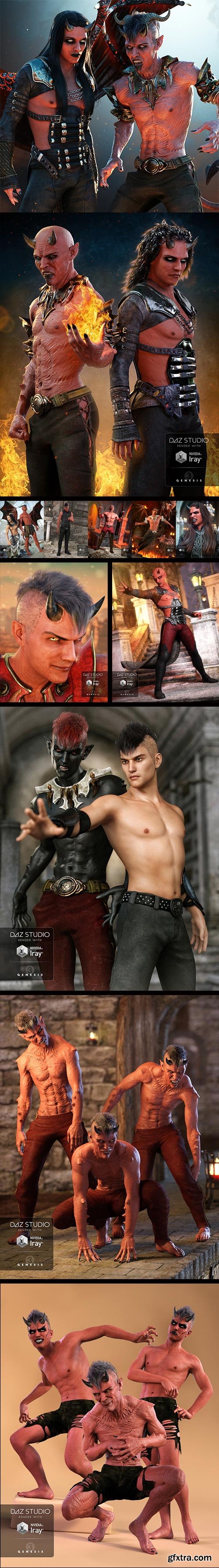 DAZ3D - Damien Pro Bundle 37285