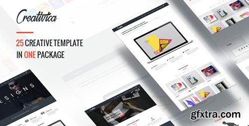 ThemeForest - Creativica v1.0.0 - Multiple Creative HTML5 Template - 19061883