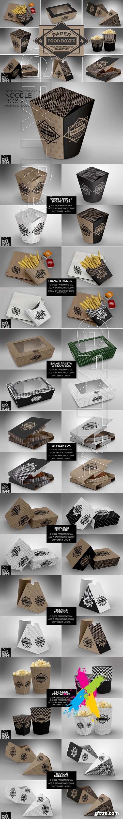 CM - VOL4 Food Box Packaging Mock Ups 1221578