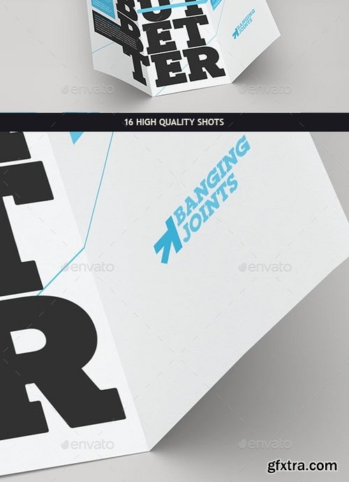 GraphicRiver - Trifold Brochure Mock-Up Pack 10116678