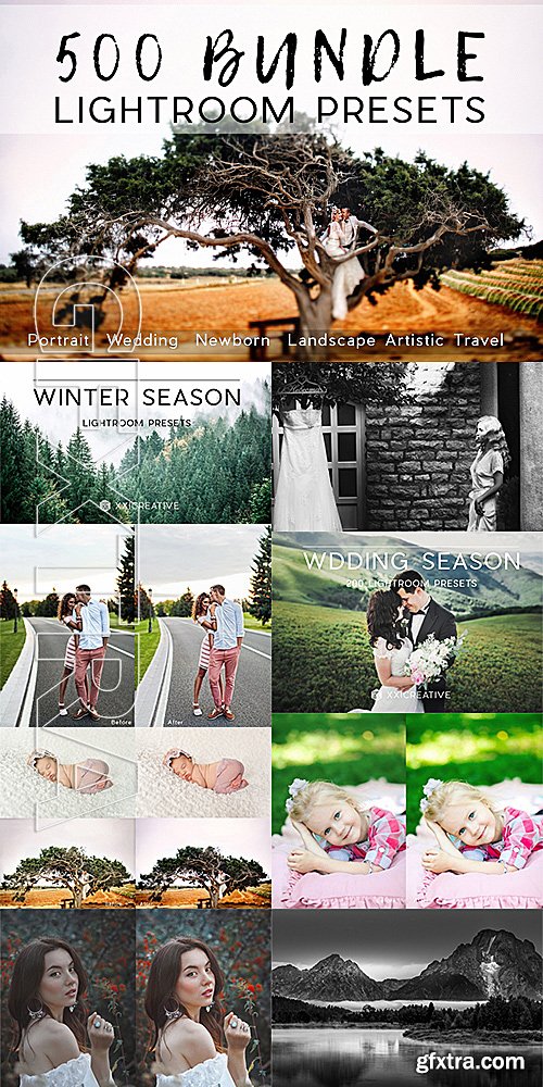 CM - 500 Pro Lightroom Preset Bundle 1217843