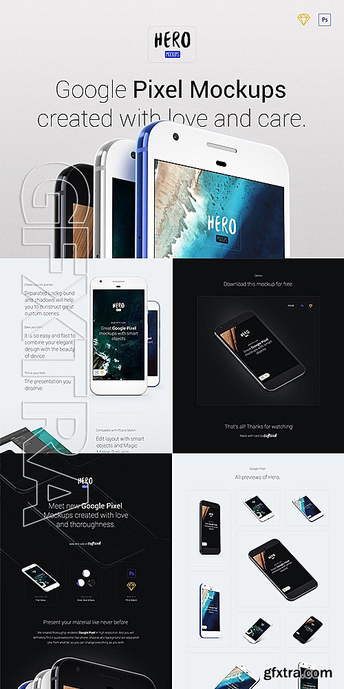 CM - HERO Google Pixel Mockups 1282336