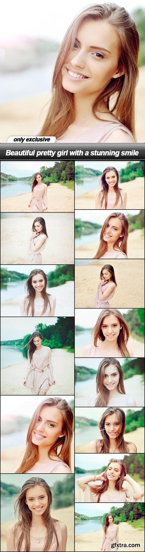 Beautiful pretty girl with a stunning smile - 14 UHQ JPEG