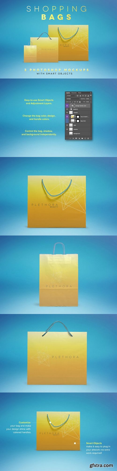 CM - 3 Shopping Bag Mockups 947646