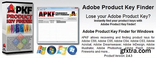 APKF Adobe Product Key Finder 2.4.5.0