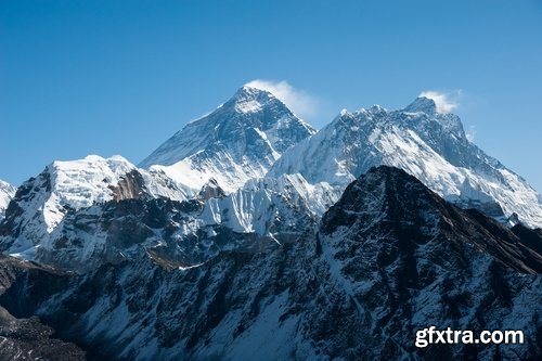 Collection of Everest Nepal Himalaya mountain peak of the world rock 25 HQ Jpeg