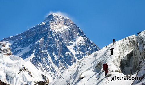 Collection of Everest Nepal Himalaya mountain peak of the world rock 25 HQ Jpeg