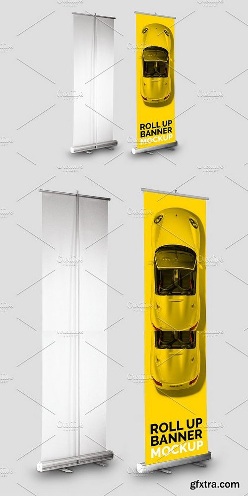 CM - Roll-Up Banner Mockup 956971