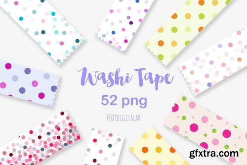 CreativeMarket Washi Tape Strips 792510