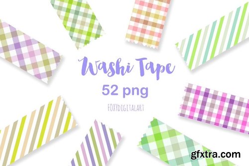 CreativeMarket Washi Tape Strips 792510