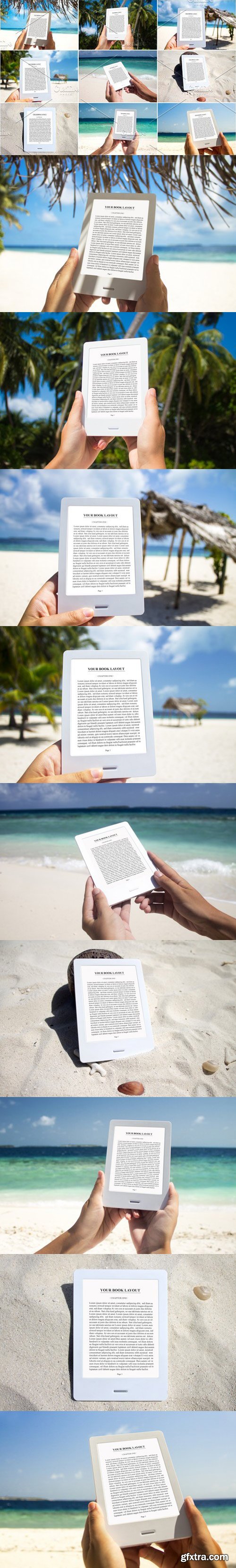 CM - E-Book Reader,9 PSD Mock-Ups, BUNDLE 1258904