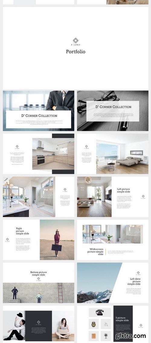 GraphicRiver - D-CORNER Multipurpose Keynote Template (V33) 19237000