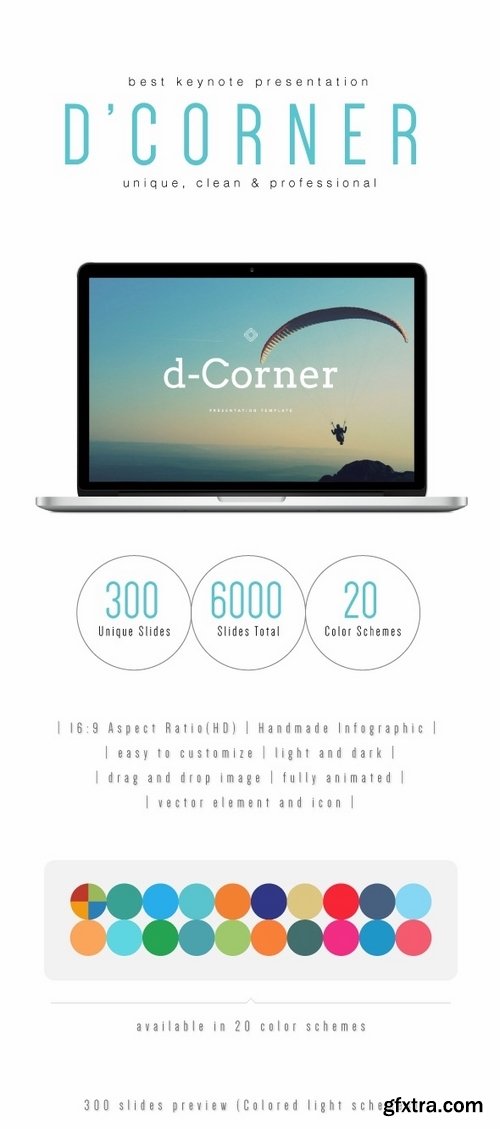 GraphicRiver - D-CORNER Multipurpose Keynote Template (V33) 19237000