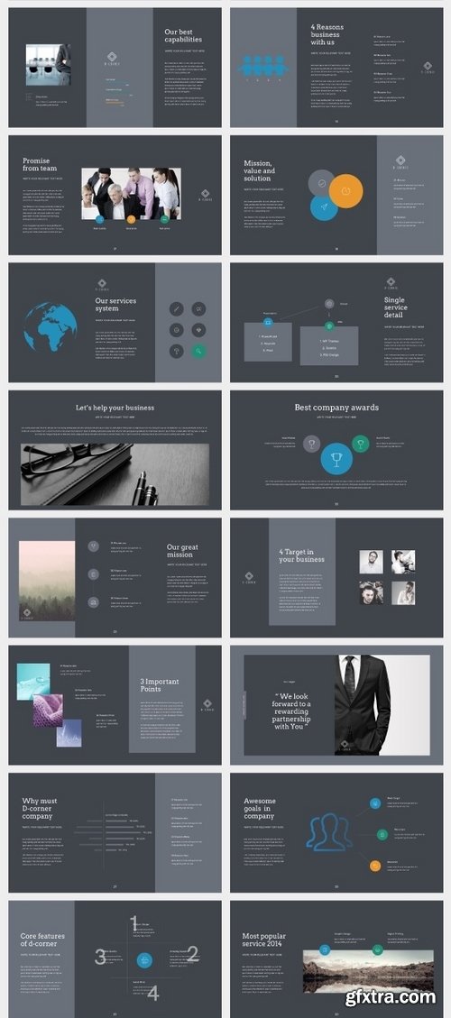 GraphicRiver - D-CORNER Multipurpose Keynote Template (V33) 19237000