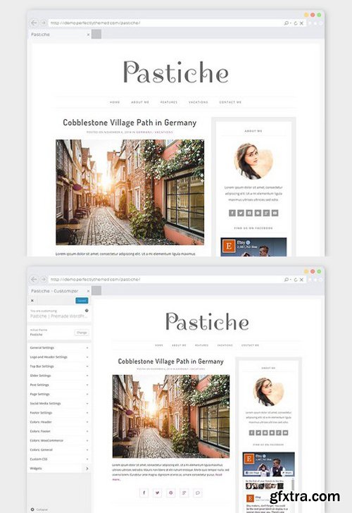 CM - Minimalist WordPress Theme Pastiche 826101